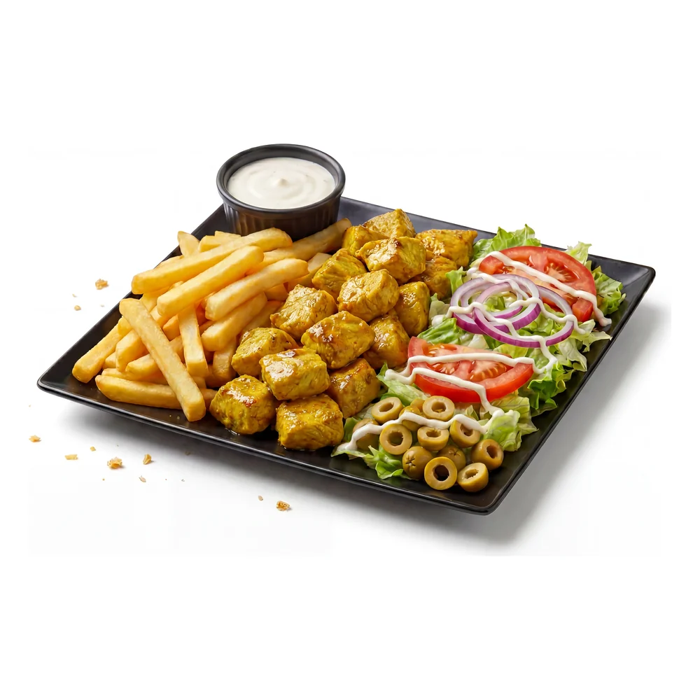 Curry, assiette d'Au Royal