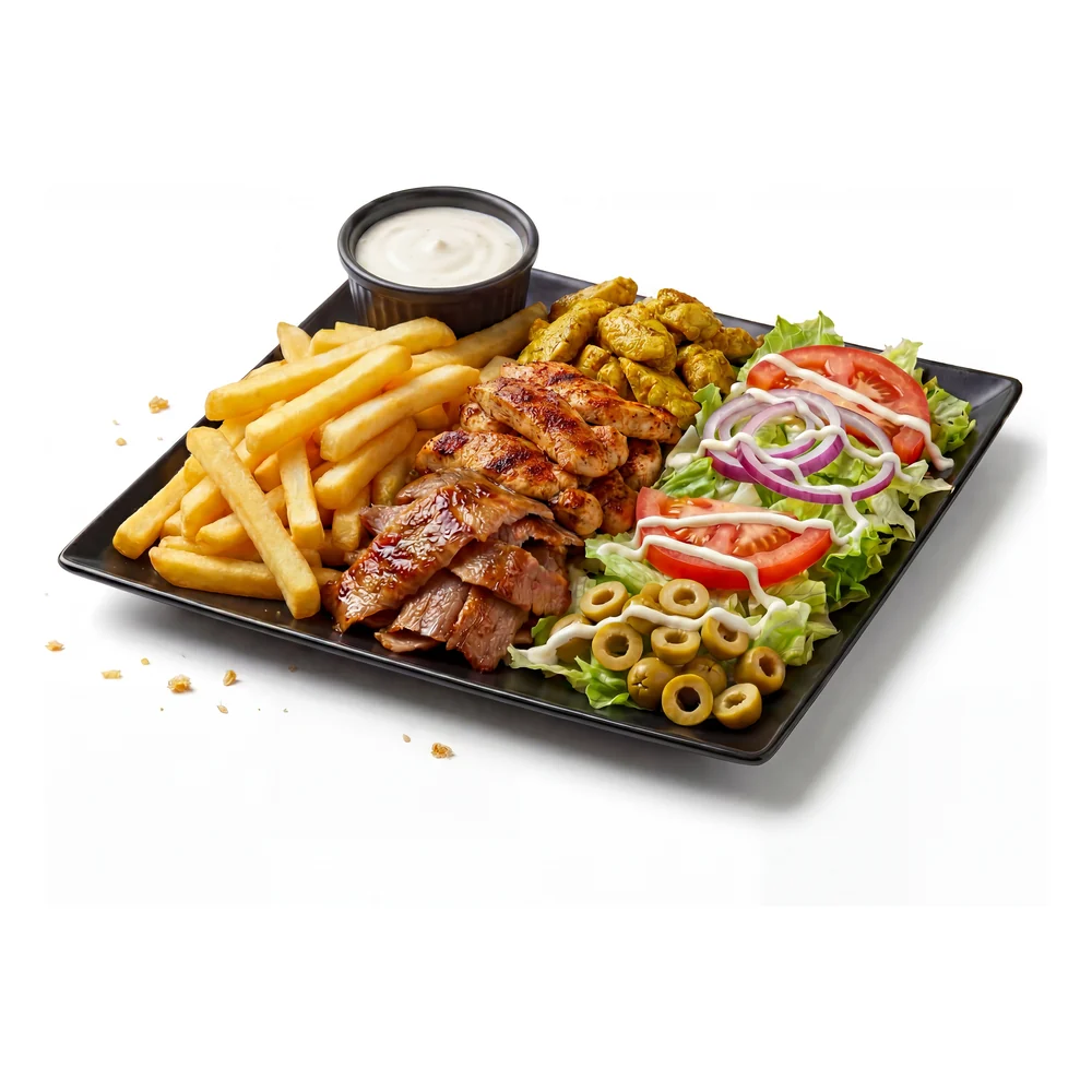 Mixtes, assiette d'Au Royal