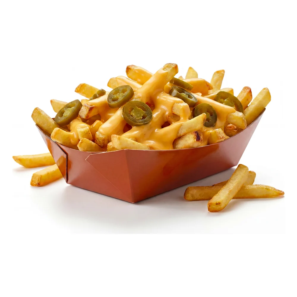 Cheddar Jalapeños, frites d'Au Royal